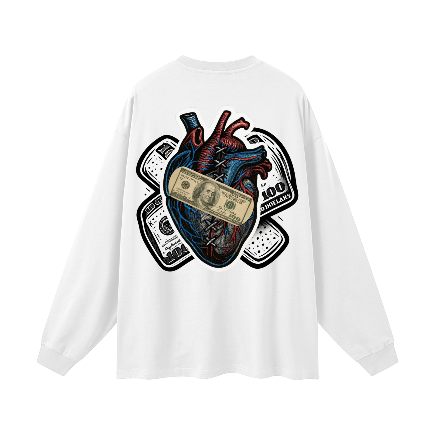 Oversized Unisex Long Sleeve T-Shirt