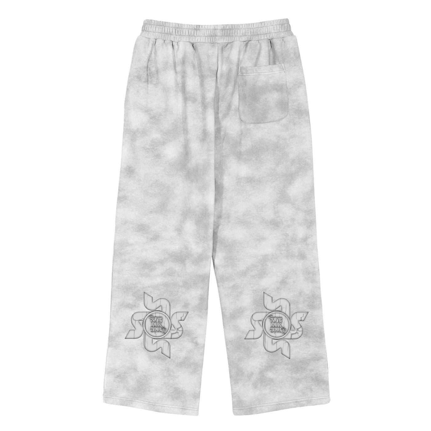 SOS Dirty Washed Fleece Sweatpants