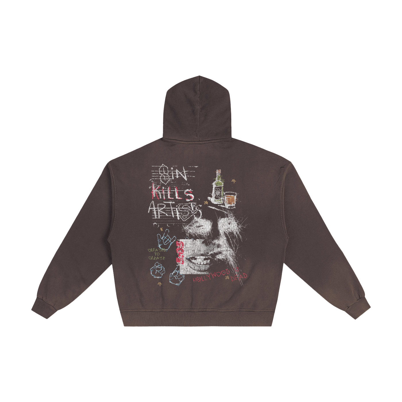 Sketch Sunfaded Hoodie