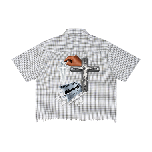 Free Me Plaid Boxy Shirt
