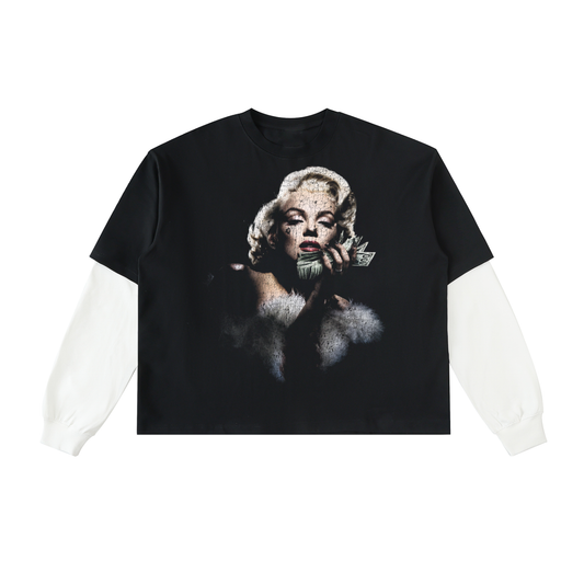 Marilyn Layered Sleeve T-Shirt