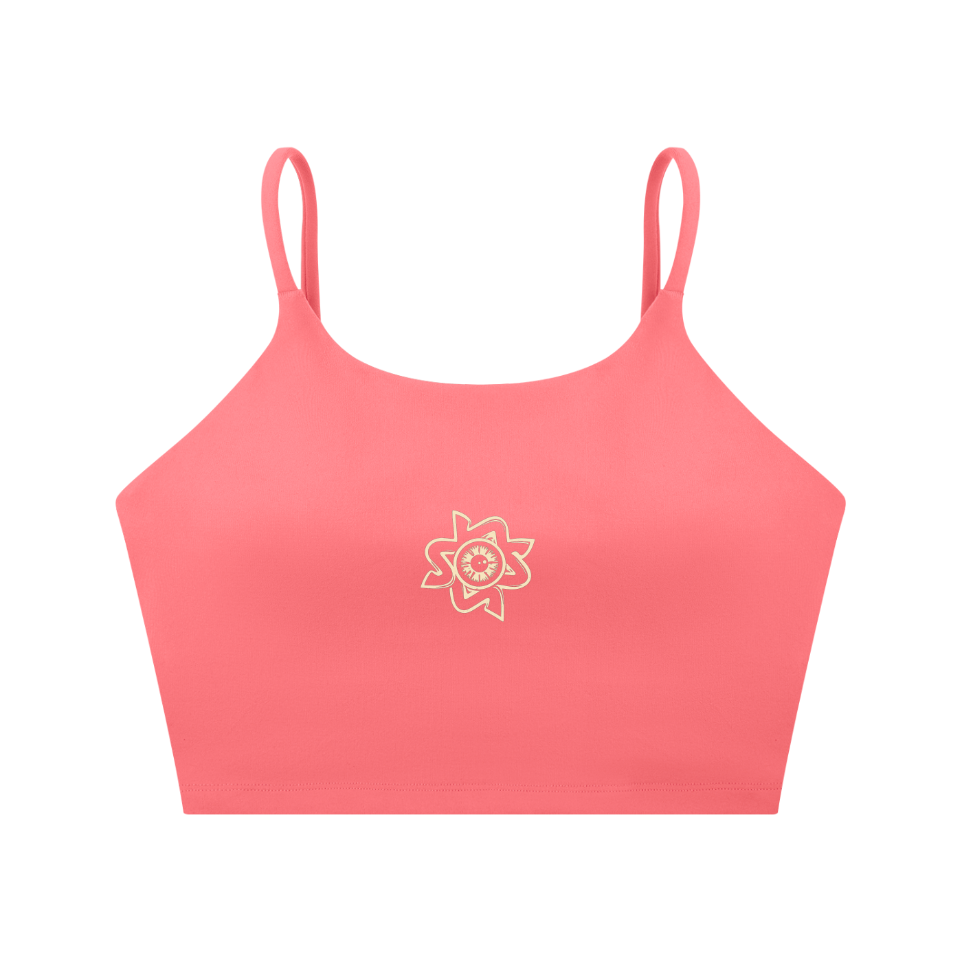 S👁️S Spaghetti Strap Sports Bra