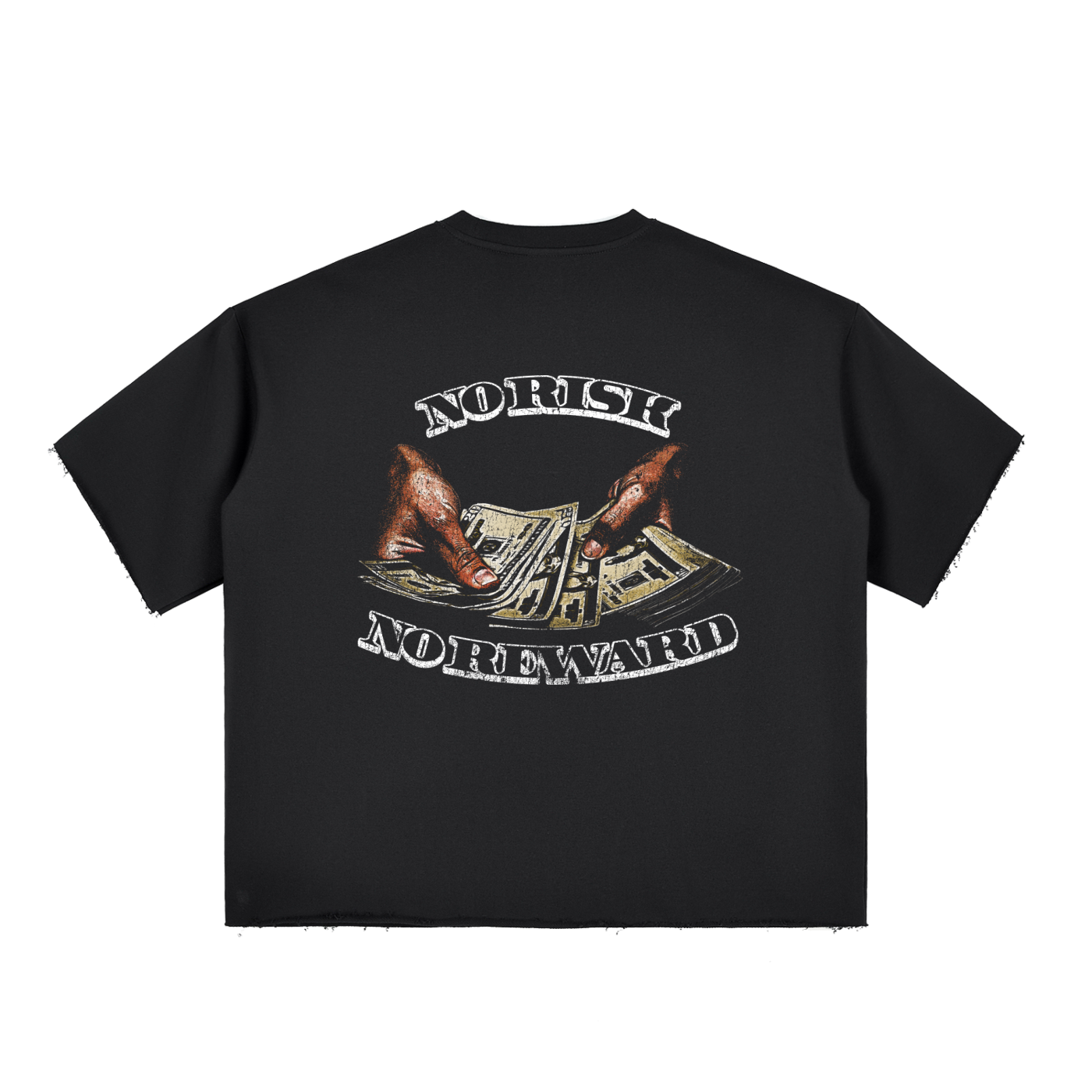 Benji Boxy Raw-Edge T-Shirt