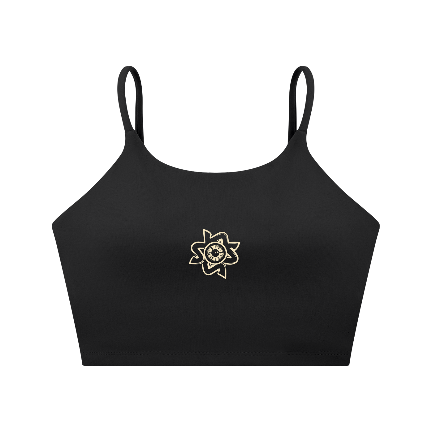 S👁️S Spaghetti Strap Sports Bra