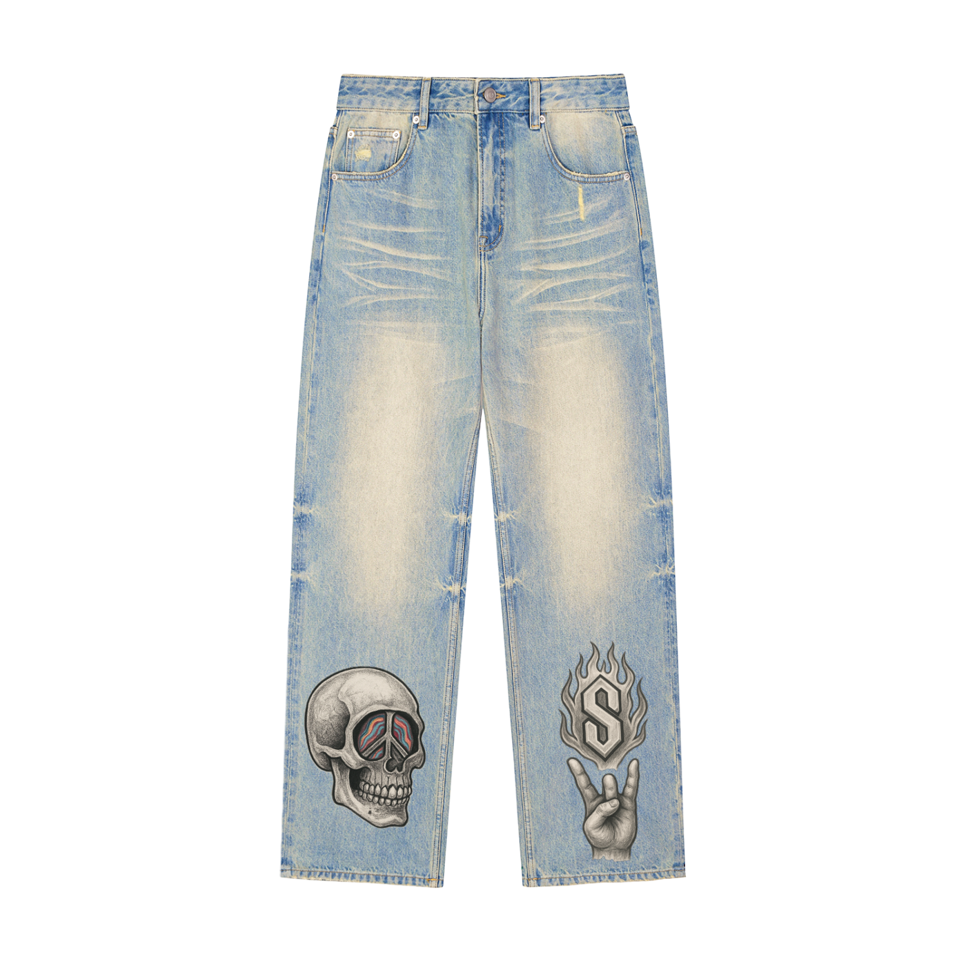 Piece Of Mind Denim Jeans