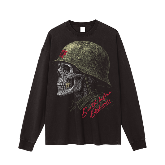 Vintage Washed Long Sleeve T-Shirt