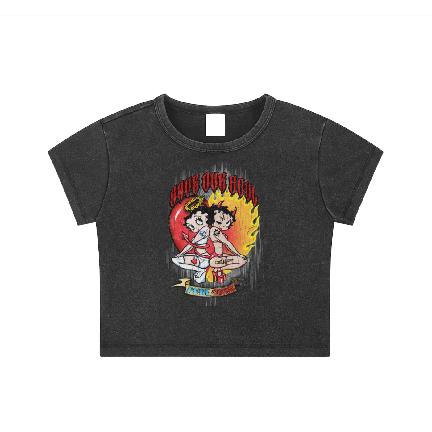 Women’s 2 Sides Crop Top