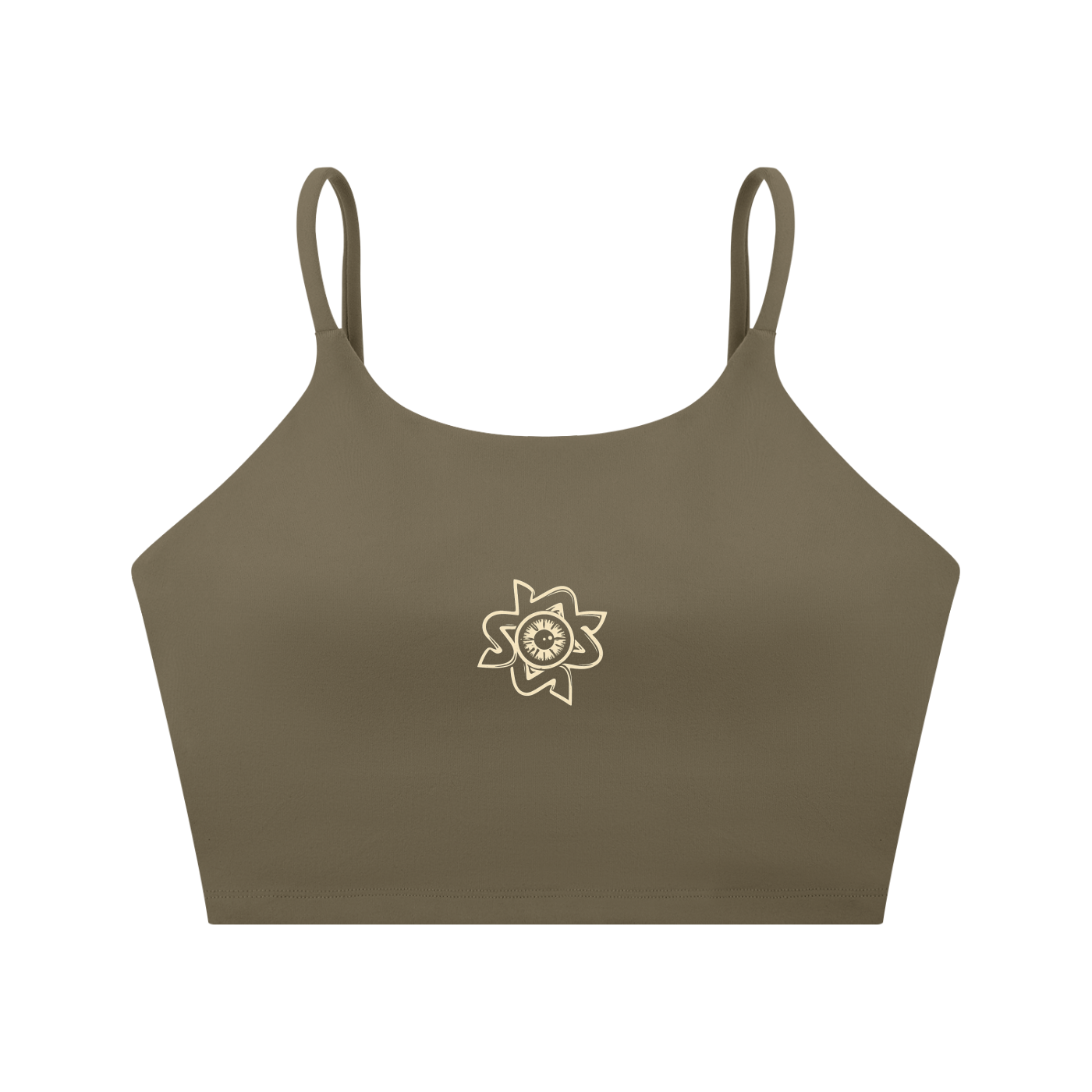 S👁️S Spaghetti Strap Sports Bra