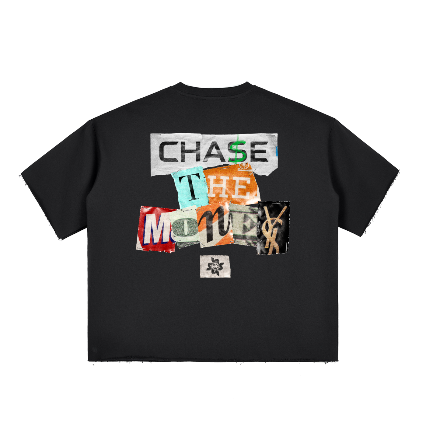 Marilyn Boxy Raw-Edge T-Shirt