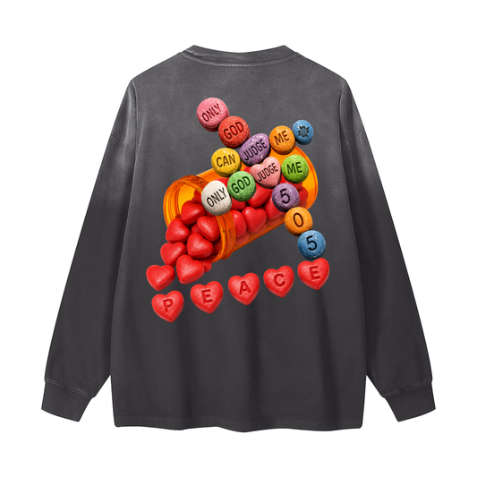 Free Me Oversized Long Sleeve T-Shirt