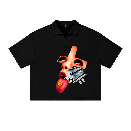 Free Me Waffle Polo