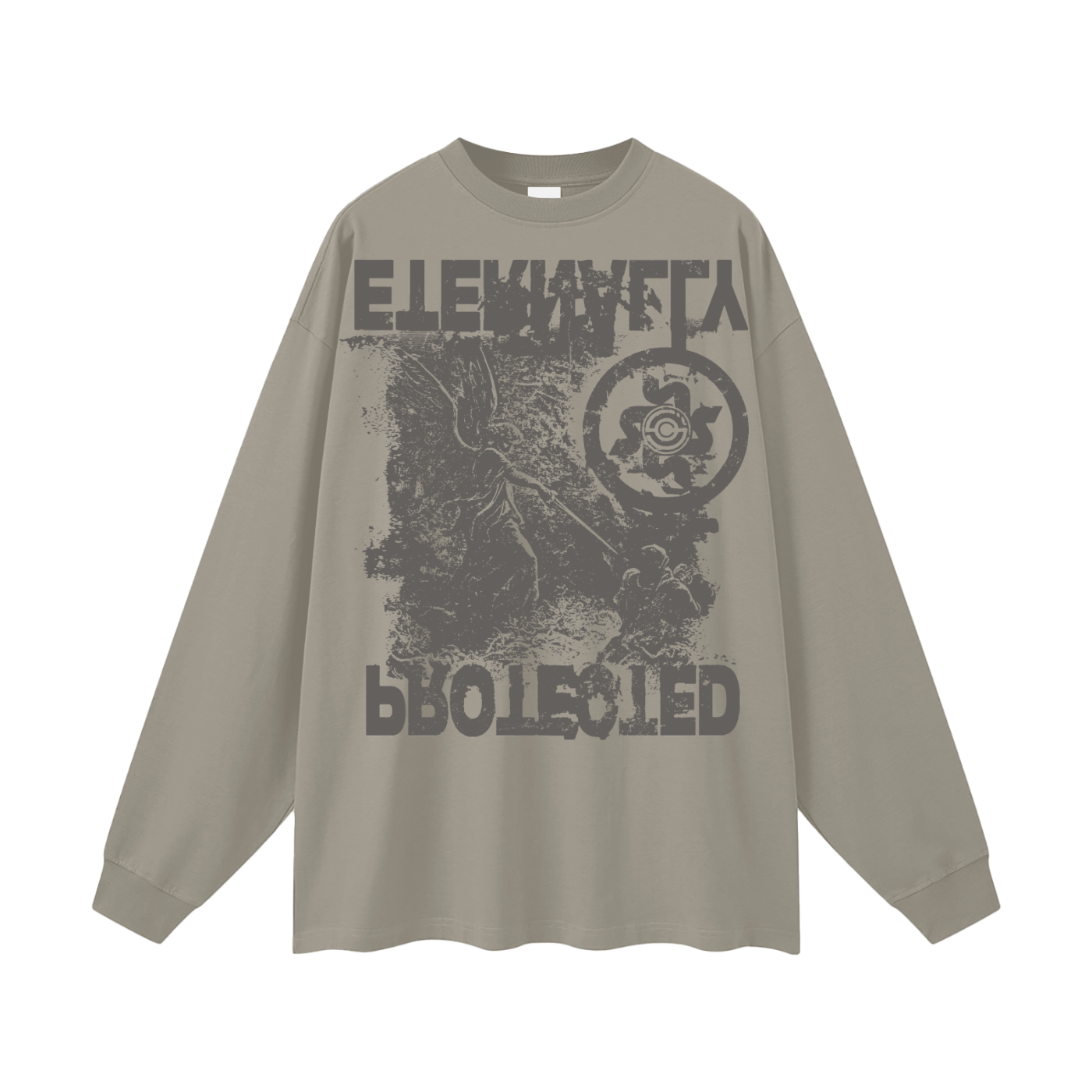 Eternally Protected Oversized Long Sleeve T-Shirt