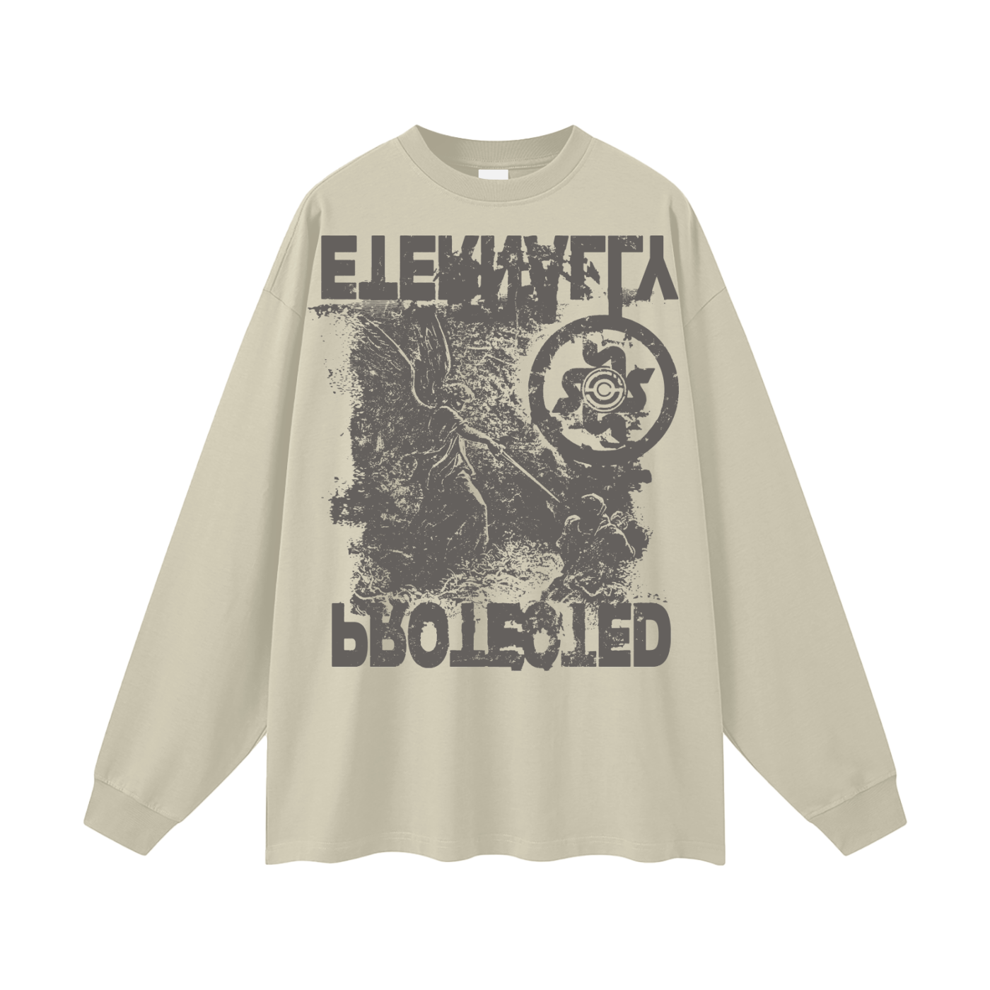 Eternally Protected Oversized Long Sleeve T-Shirt