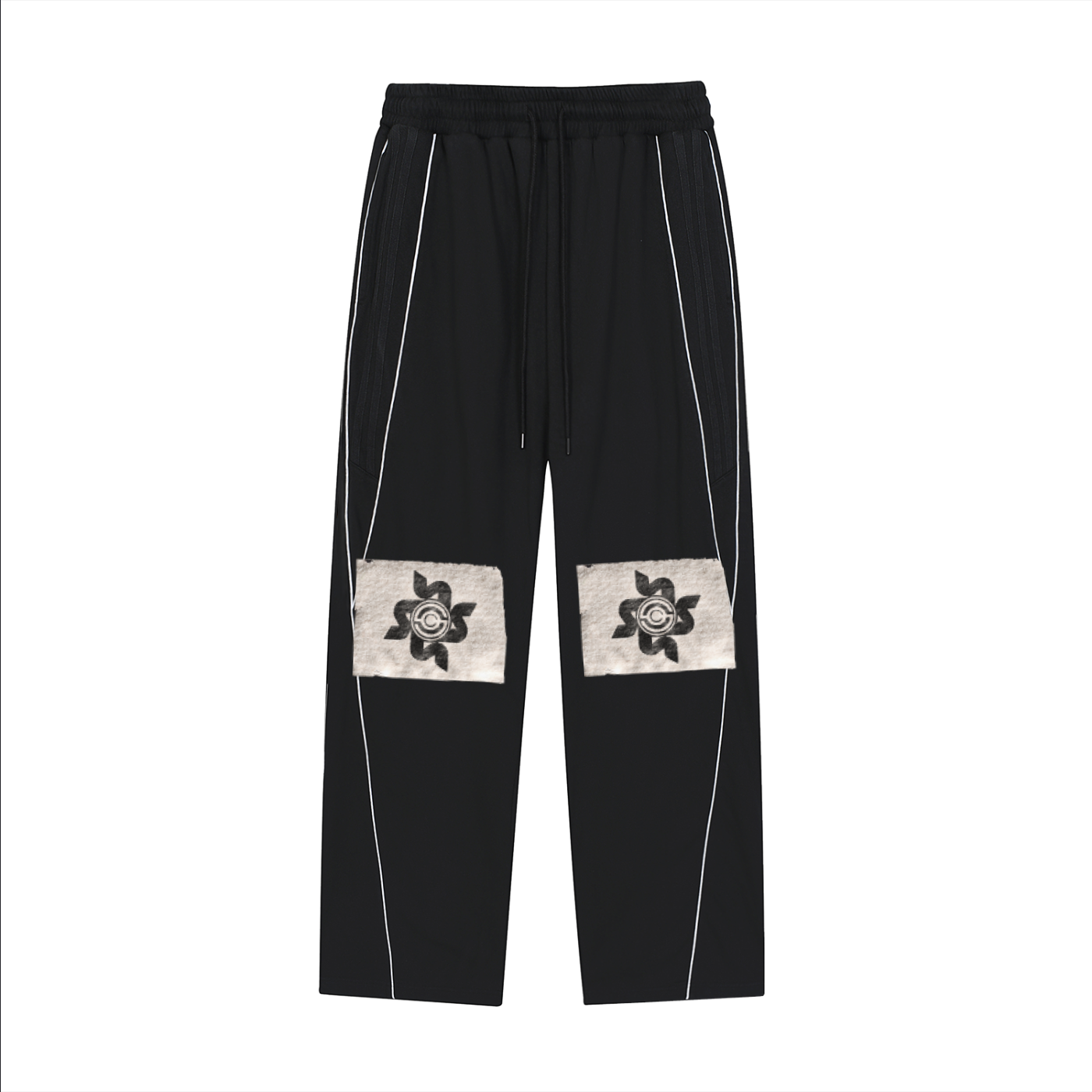 😶‍🌫️ Reflective Striped Sweatpants