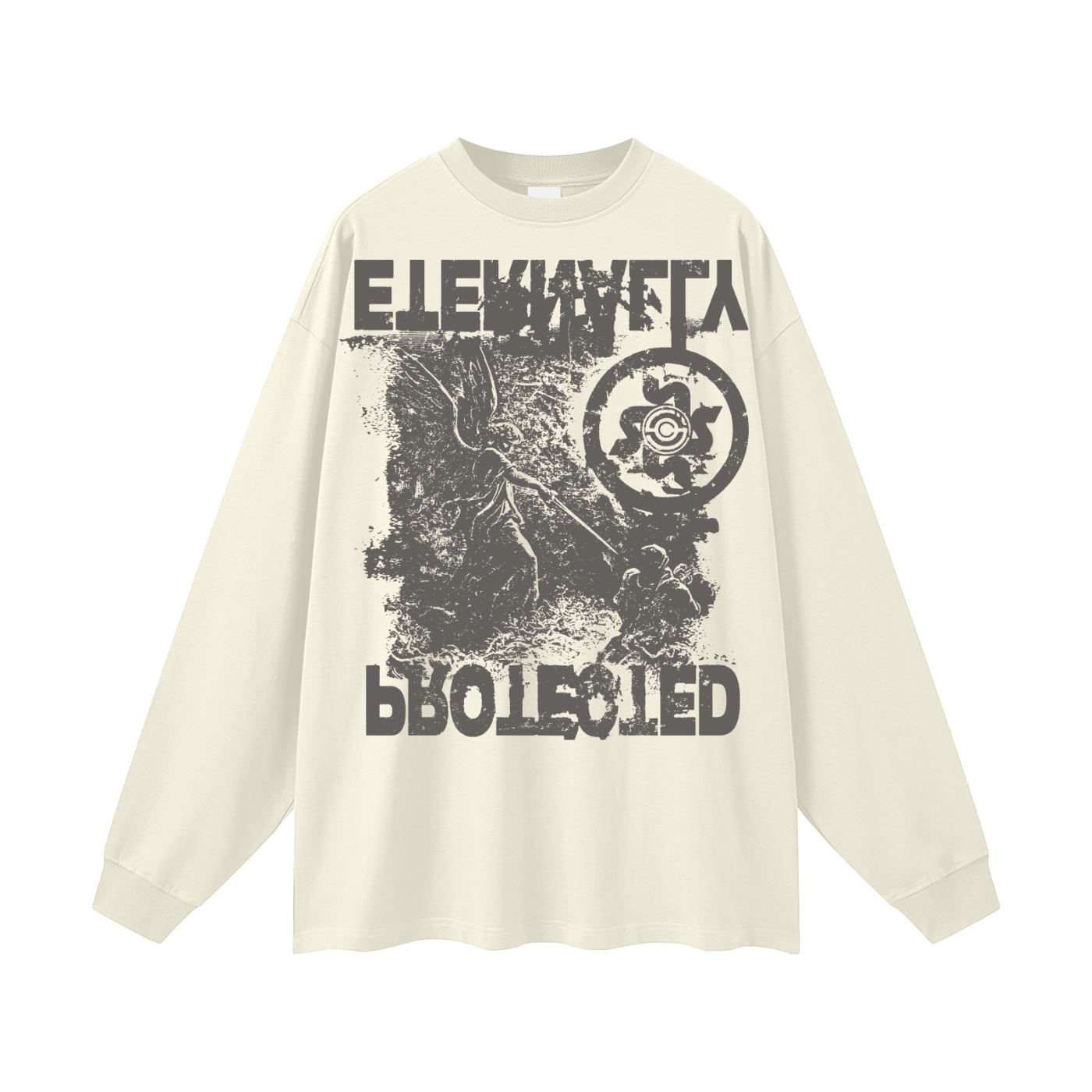 Eternally Protected Oversized Long Sleeve T-Shirt