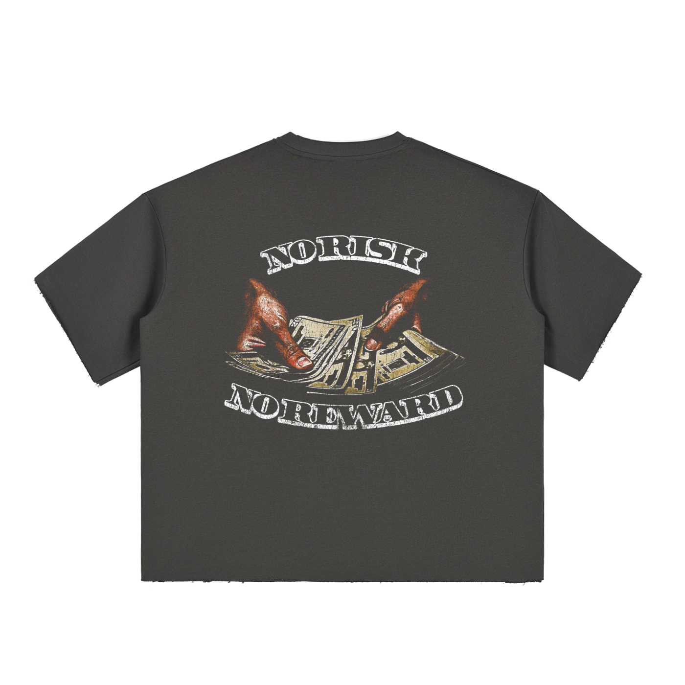 Benji Boxy Raw-Edge T-Shirt