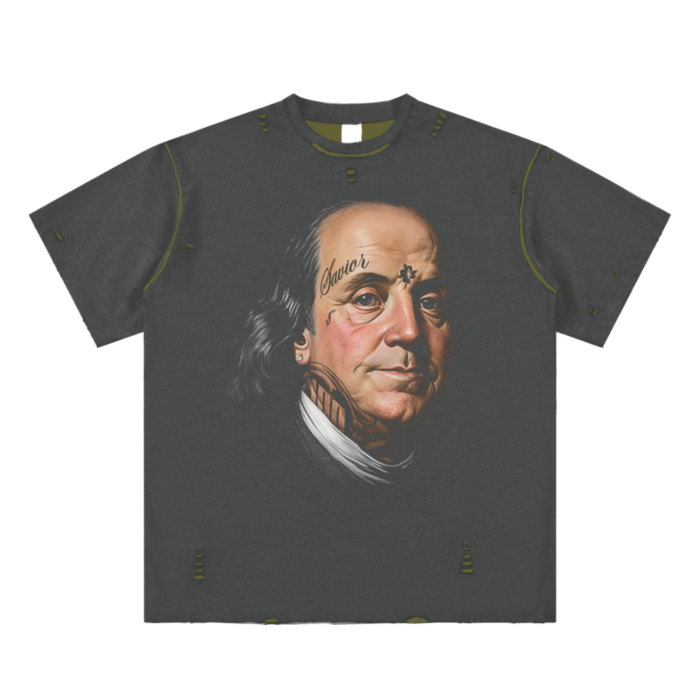 Benji Hand-frayed T-shirt