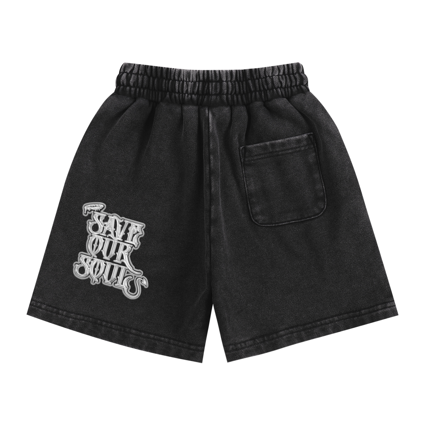 Kids’ SOS Snow Washed Shorts