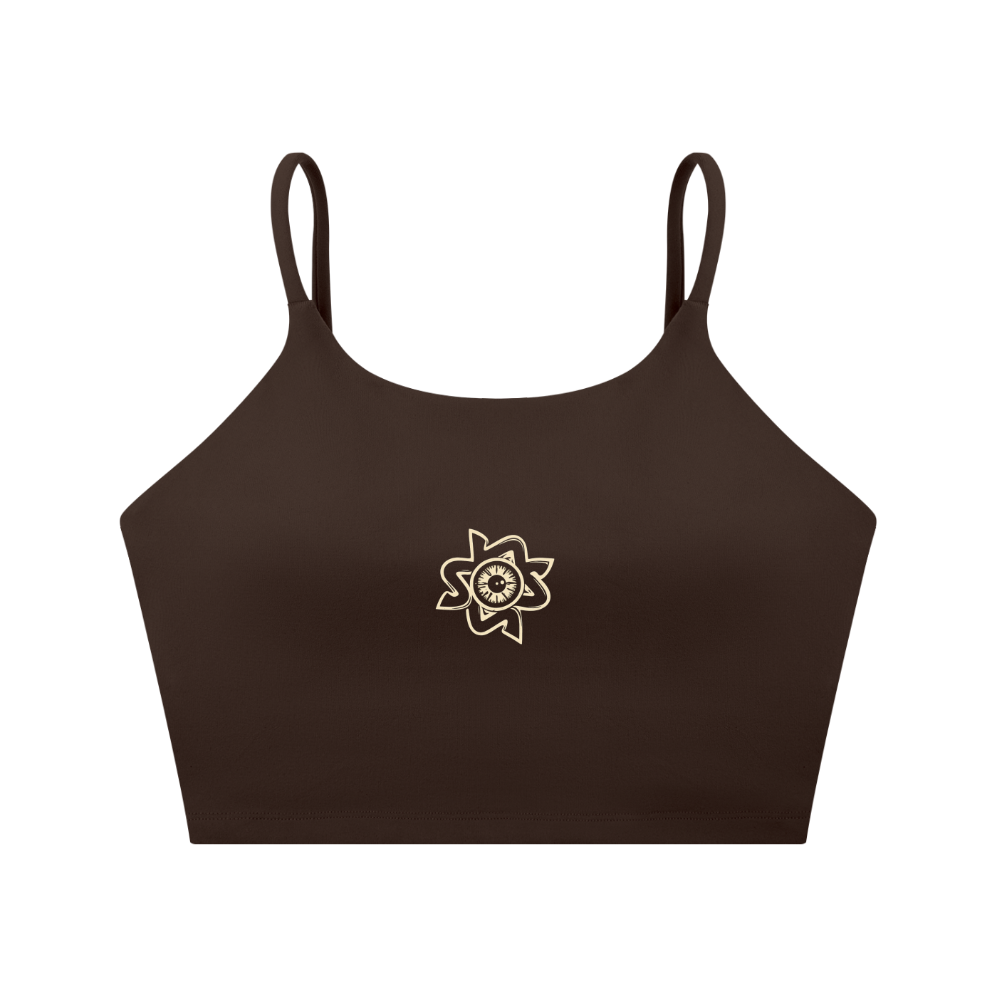 S👁️S Spaghetti Strap Sports Bra