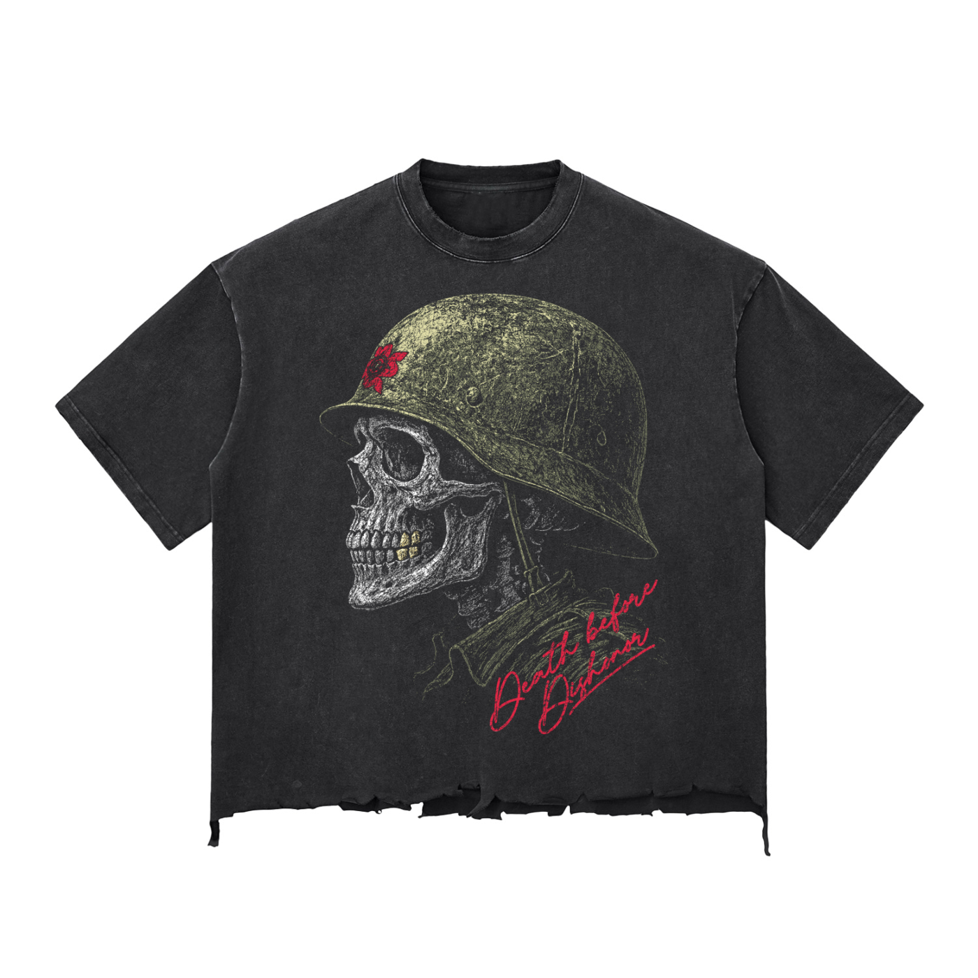 DB4D Raw-Hem Boxy T-shirt