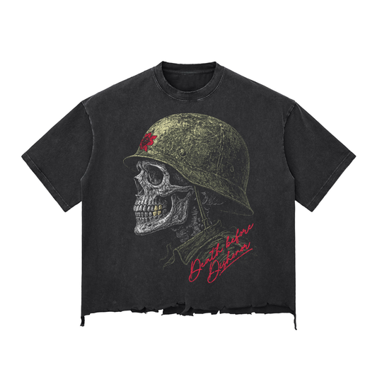 DB4D Raw-Hem Boxy T-shirt