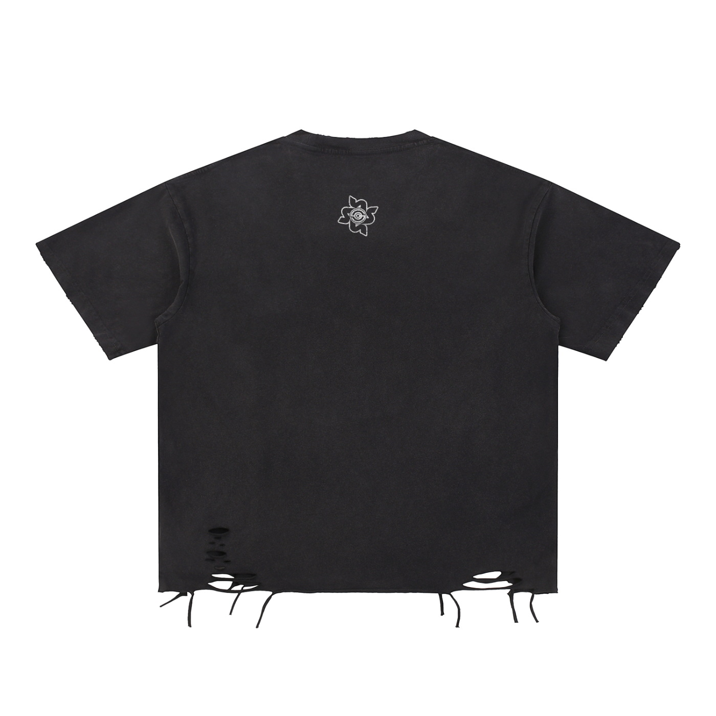 Sketch Raw-Hem T-Shirt