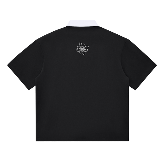 Sketch Contrast Polo Shirt