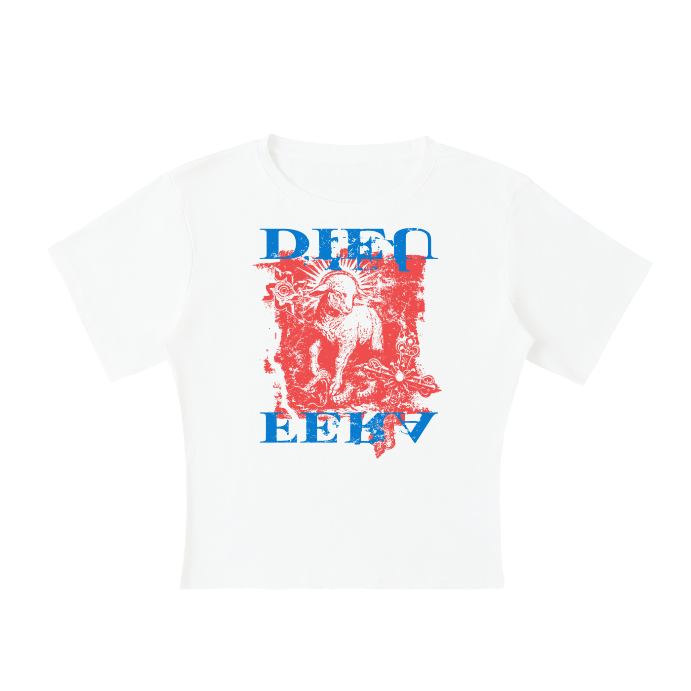 DIEU FERA (GOD WILL) Women’s Baby Tee