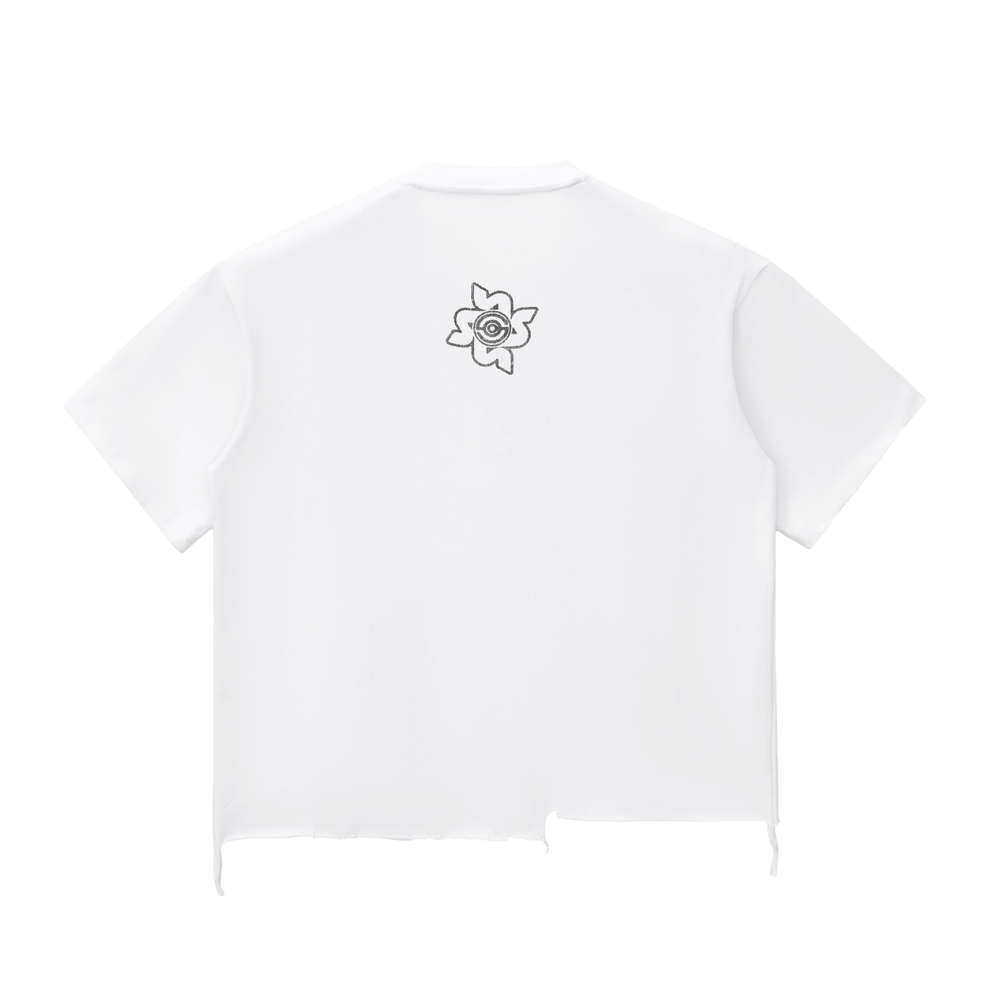 Sketch Raw-Hem Boxy T-shirt