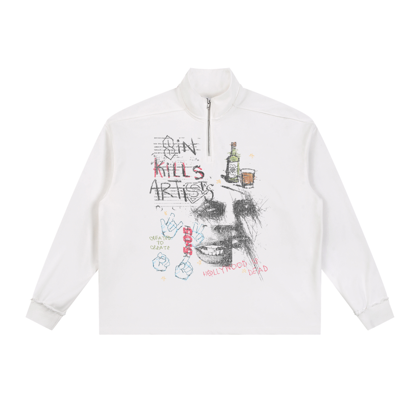 Sketch Quarter-Zip Sweatshirt