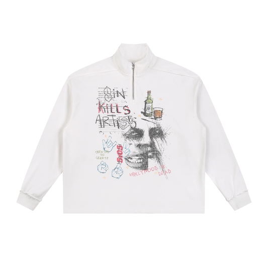 Sketch Quarter-Zip Sweatshirt