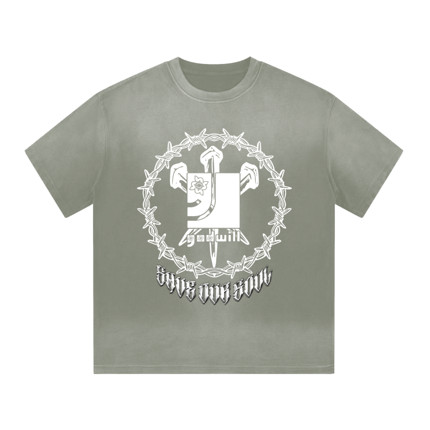 Godwill Washed Drop Shoulder