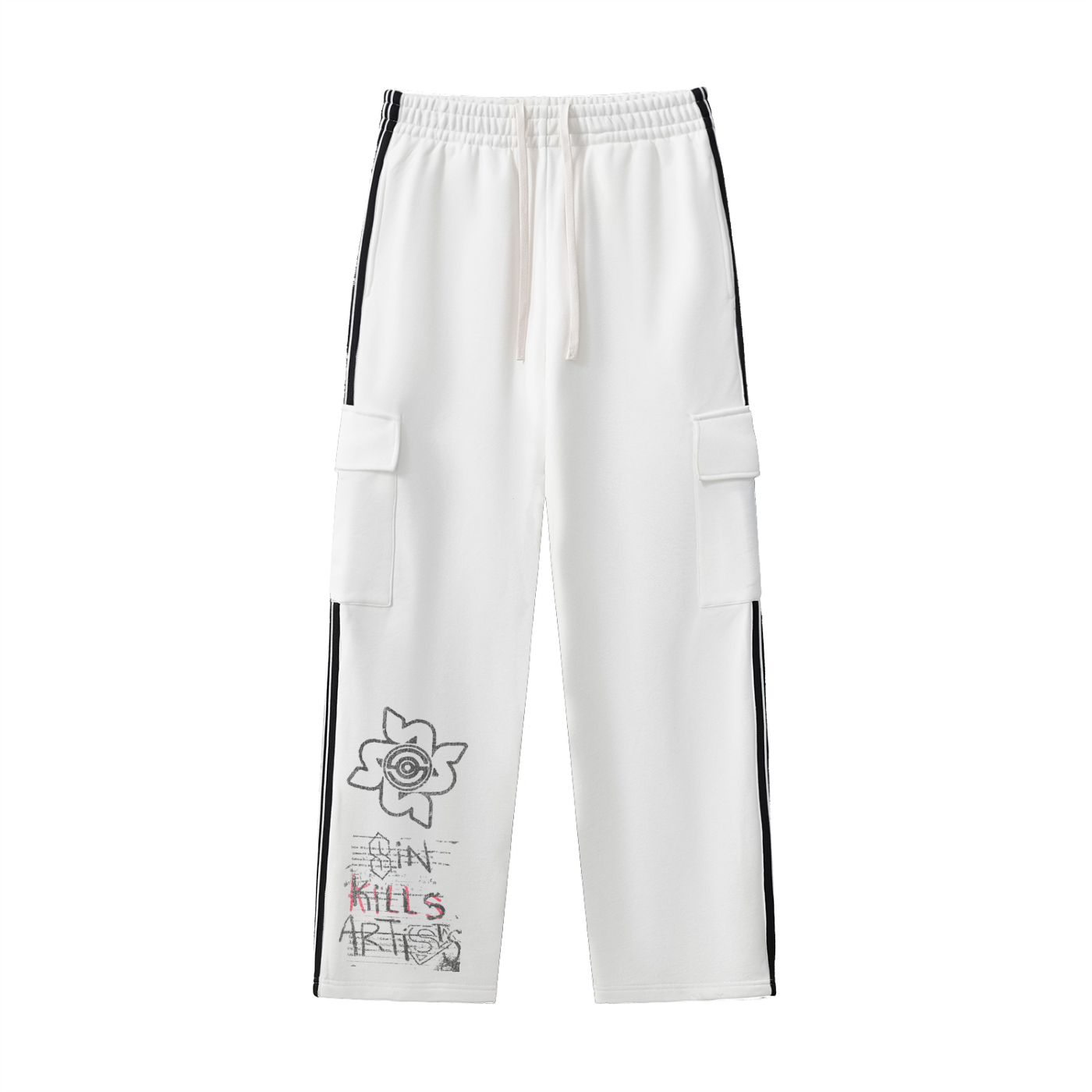 Sketch Straight-Leg Sweatpants