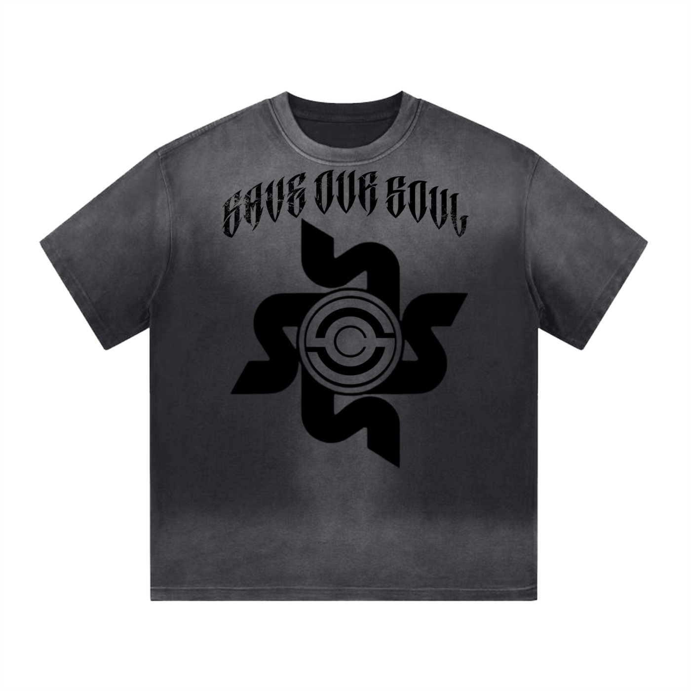 SOS505 Washed Drop Shoulder