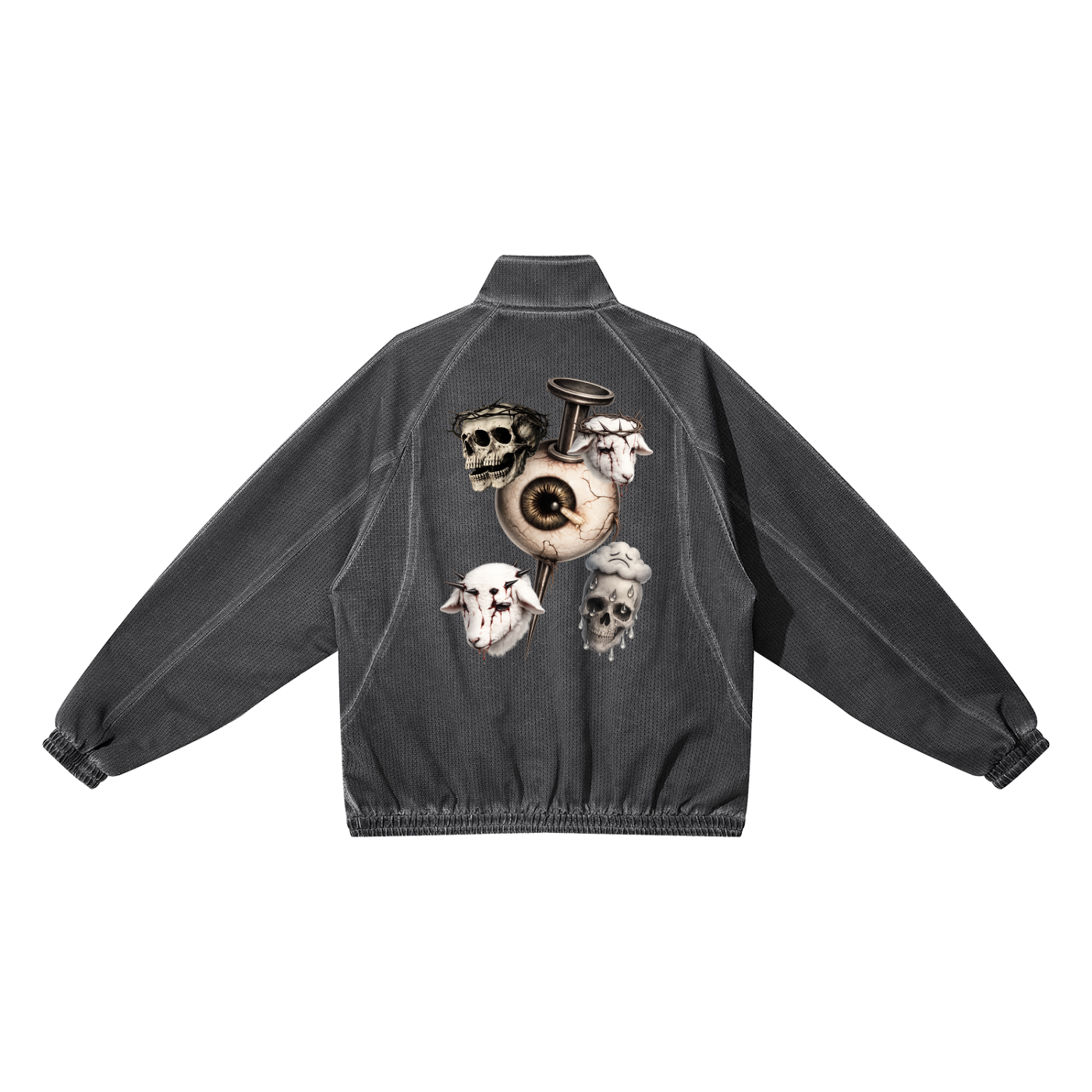 Crowned Heavyweight Mesh Jacket