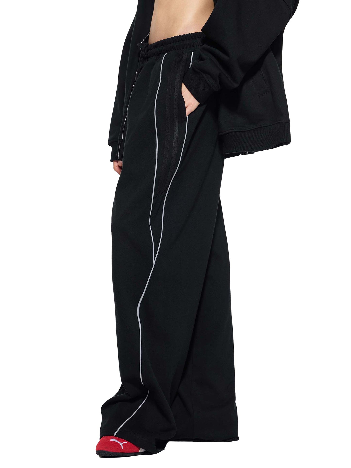 X-Ray Reflective Striped Sweatpants